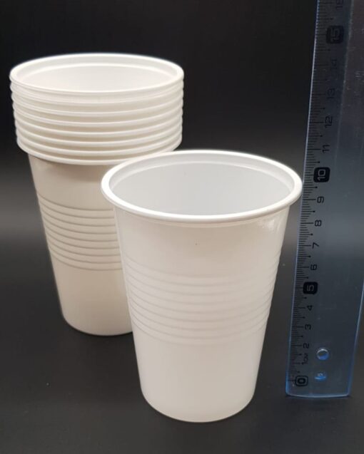 Vasos Blancos 330 cc (x 50u)