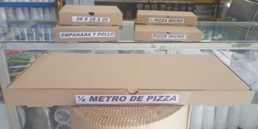Caja 1/2m Pizza (x 50u)