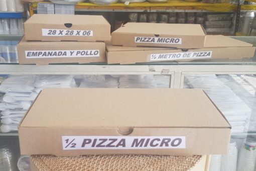 Caja 1/2 Pizza Micro (x 50u)