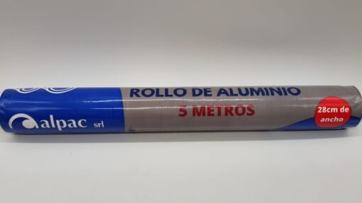 Rollo Aluminio 28cm x 5m