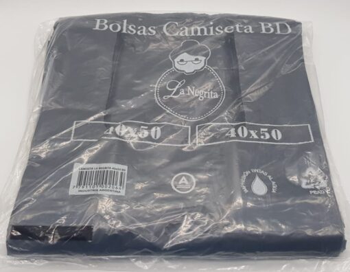 Camiseta 40x50 Negra BD
