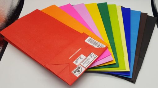 Bolsas Papel de Color (Food) 24x12x08