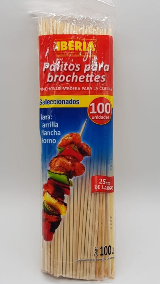 Palitos p/ Brochette (x 100u)