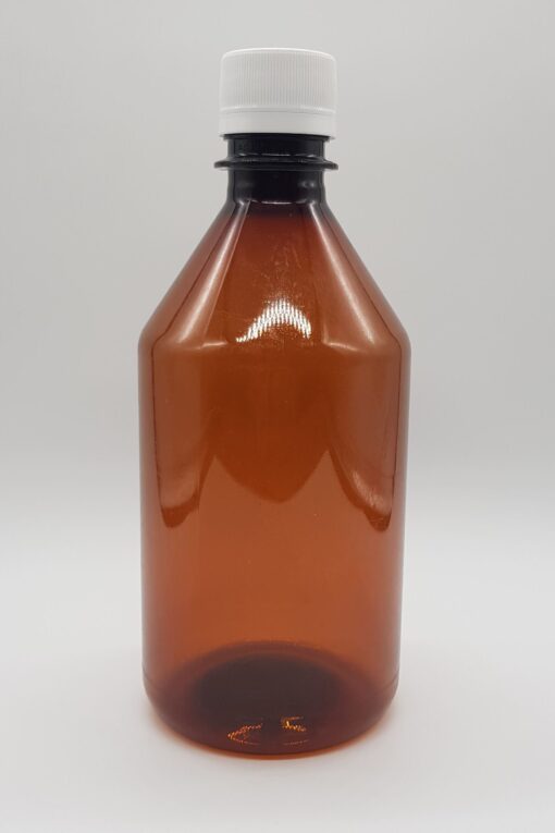 Botella Farmacologica Ambar 500 cc