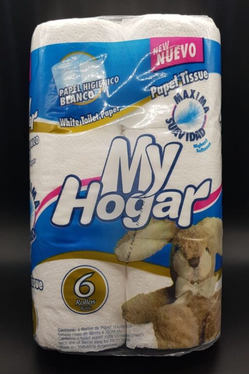 Rollo Papel Higienico My Hogar 6 Rollos x 30m