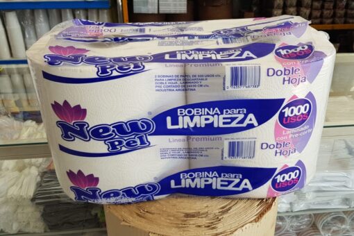 Bobina Papel NewPel 500 paños (c/u)