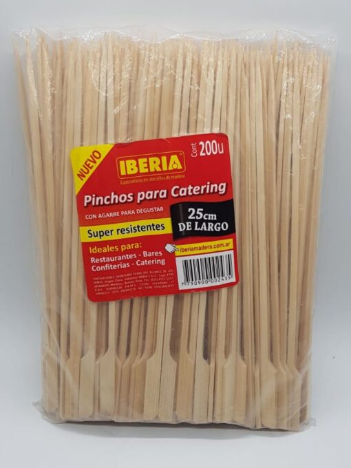 Pinchos p/ Catering 25 cm (x 200u)