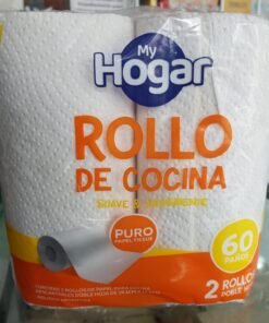 Rollo Papel Cocina My hogar 2 Rollos x 60 Paños