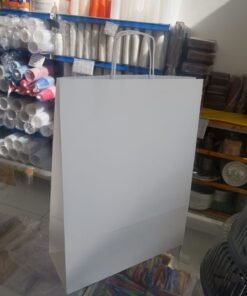 Bolsas Papel Blancas c/ Asa 35x47