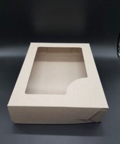 Caja Desayuno c/ Visor Kraft (22x18x05)