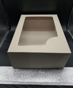 Caja Desayuno c/ Visor Kraft (30x22x10)