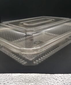 Bandeja PET 147 c/ Tapa Bisagra (x 50u)